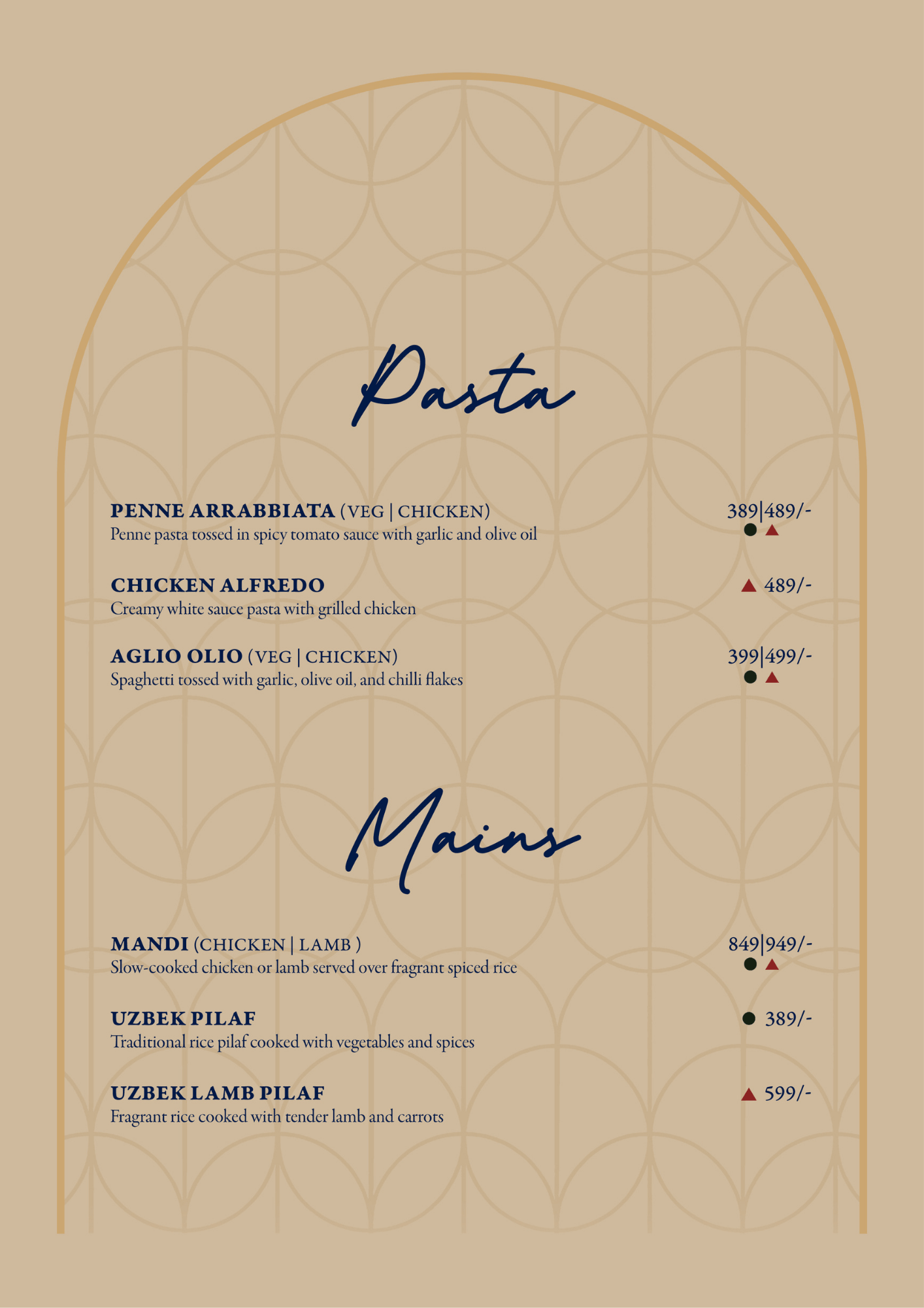 Menu Page 6